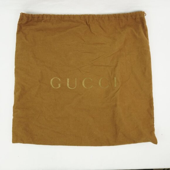 Vintage Gucci GG Supreme Abbey Shoulder Bag In Beige & White w/ Silver Hardware - Picture 10 of 14